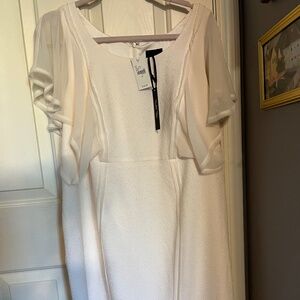 Isabel Toledo for Lane Bryant White Dress